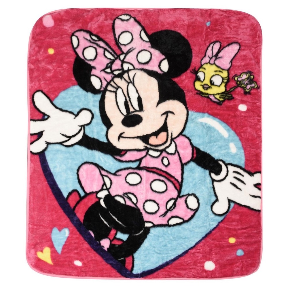 Minnie Mouse Fleece Blanket 40” x 50”